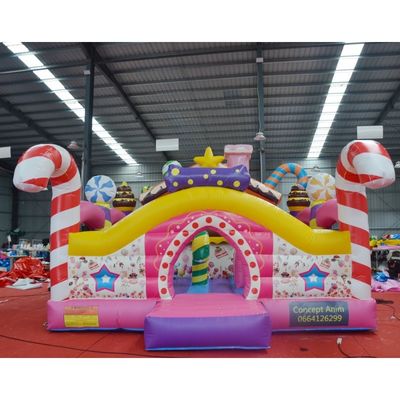 Kit de reparación de sopladores de accesorios incluidos Unisex infladable Moon Bouncer House para niños