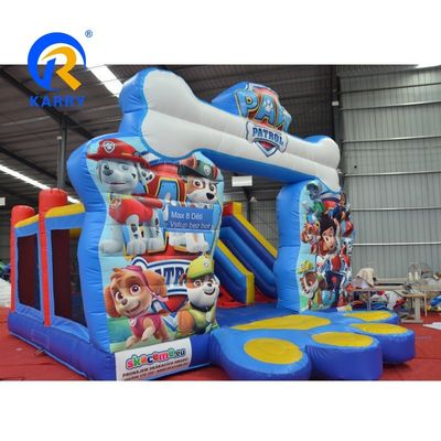 Blower Mejor castillo inflable Patrulla de patas unisex patio soleado rebotando casas inflables