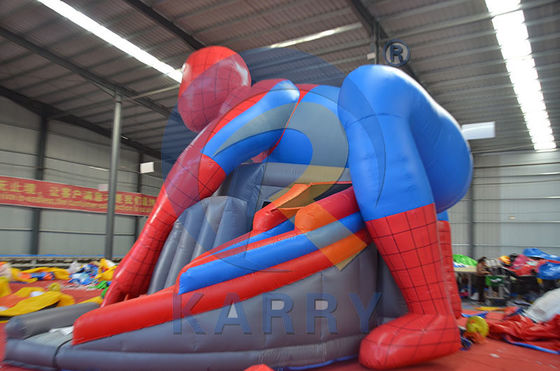Kit de soplado y reparación CE incluido Combo de diapositivas de salto para el hombre araña popular para comercial