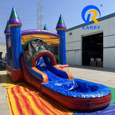 EN71/CE Combo de casa de rebote inflable para adultos para actividades al aire libre