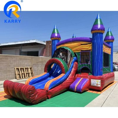 EN71/CE Combo de casa de rebote inflable para adultos para actividades al aire libre