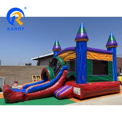 EN71/CE Combo de casa de rebote inflable para adultos para actividades al aire libre