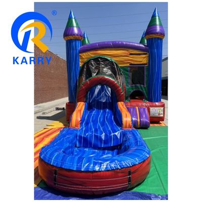 EN71/CE Combo de casa de rebote inflable para adultos para actividades al aire libre