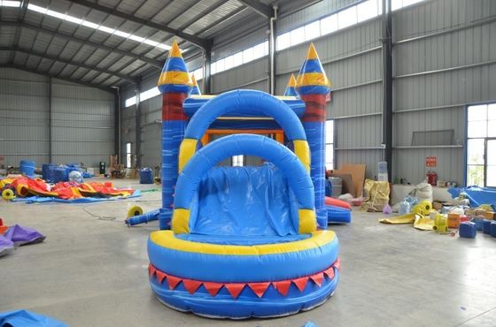 Casa de salto inflable unisex con tobogán y combo de piscina El equipo de fiesta definitivo