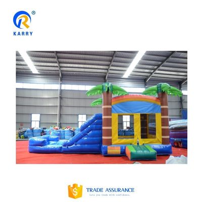 Casa de salto inflable unisex con tobogán y combo de piscina El equipo de fiesta definitivo