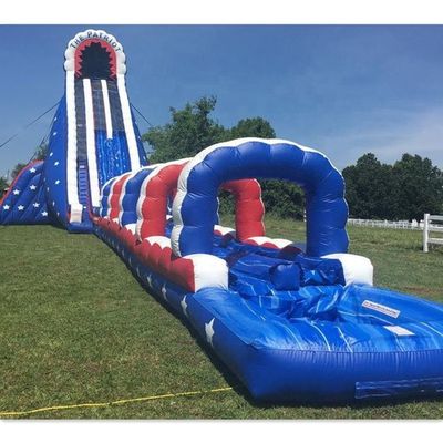 Deslizamiento de agua o seco inflable comercial para verano Parque acuático Niños Piscina divertida