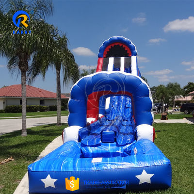 Deslizamiento de agua o seco inflable comercial para verano Parque acuático Niños Piscina divertida