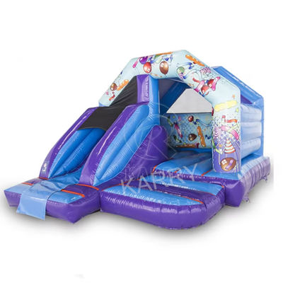Castillo Peligroso de Niños Personalizado para Alquiler Comercial de Jardines Inflables