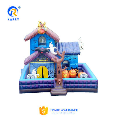 Castillo Peligroso de Niños Personalizado para Alquiler Comercial de Jardines Inflables