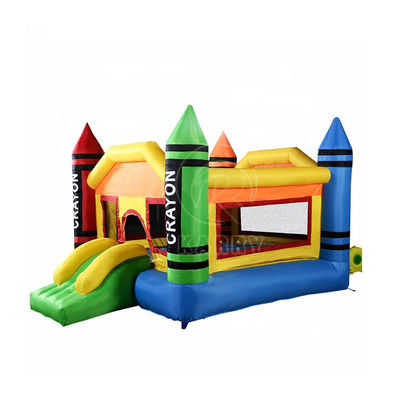 Castillo Peligroso de Niños Personalizado para Alquiler Comercial de Jardines Inflables