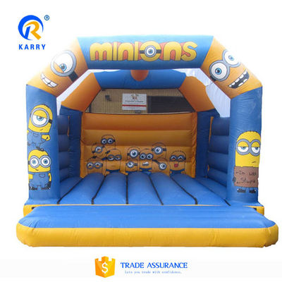 Alquiler de fiestas Residencial Personalizado Mini castillo inflable Casa de rebote con tobogán