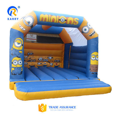 Alquiler de fiestas Residencial Personalizado Mini castillo inflable Casa de rebote con tobogán