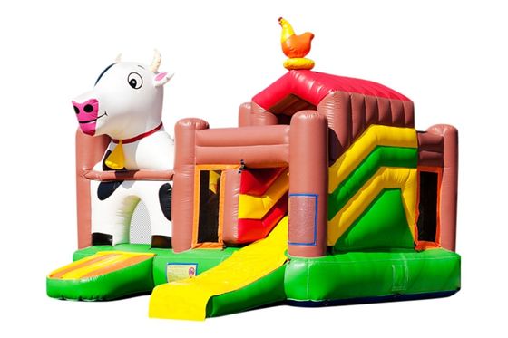 OEM/ODM Tendencia aceptada Combo de diapositivas de castillo rebobinado personalizable para negocios de alquiler de fiestas