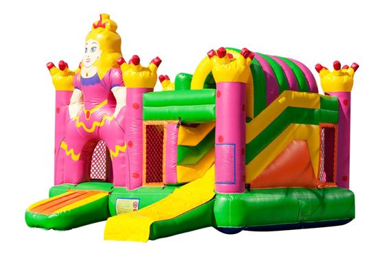 OEM/ODM Tendencia aceptada Combo de diapositivas de castillo rebobinado personalizable para negocios de alquiler de fiestas