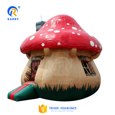 Parque de diversiones unisex Castillo de juguetes Casa inflable comercial con tobogán y agua