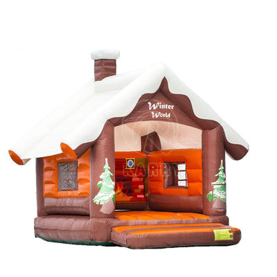 Parque de diversiones unisex Castillo de juguetes Casa inflable comercial con tobogán y agua