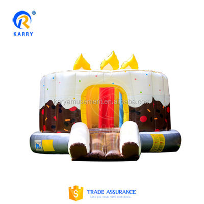 Parque de diversiones unisex Castillo de juguetes Casa inflable comercial con tobogán y agua