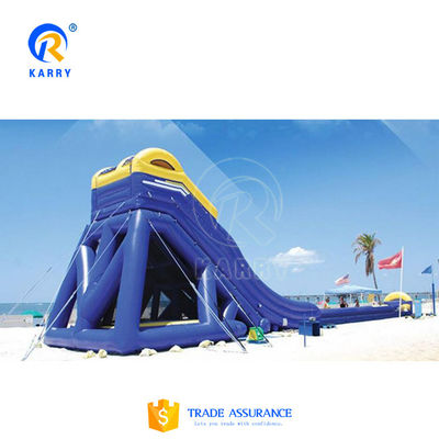 Impresión personalizada Deslizador de agua inflable Capacidad máxima 100-500 kg para patio de recreo para niños
