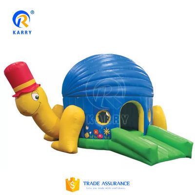 Trampolín para niños y castillo de salto con tobogán combinado portátil salto al aire libre castillo inflable