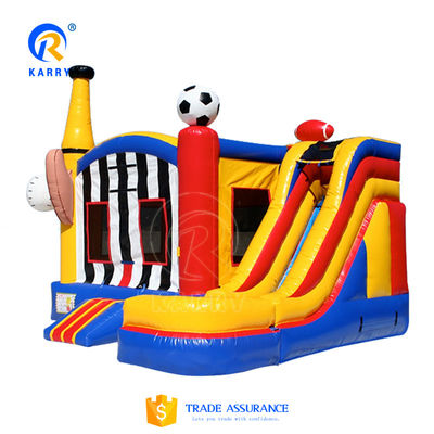 Instrucción manual incluida Deslizador de castillo inflable Combo para saltos de fiesta