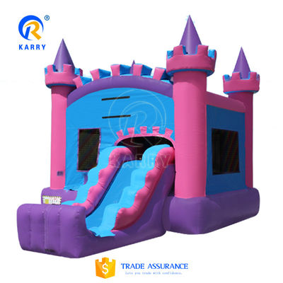 Instrucción manual incluida Deslizador de castillo inflable Combo para saltos de fiesta