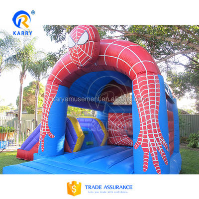 Impresión digital castillo inflable y tobogán de agua para alquiler de fiestas para adultos con soplador