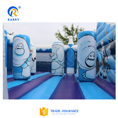 Unisex PVC castillo inflable para adultos divertido castillo de salto deslizamiento combo casa de salto
