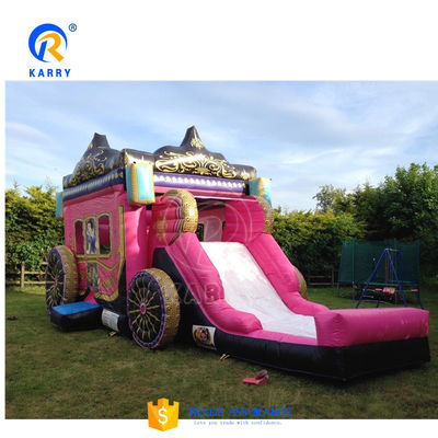 Unisex PVC castillo inflable para adultos divertido castillo de salto deslizamiento combo casa de salto