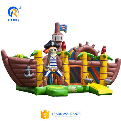 Características PORTABLE Inflable Jumping Castillo Rebordante Combo para la fiesta y los juegos