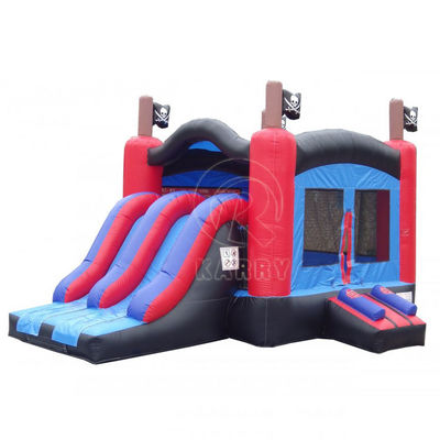 Unisex personalizado castillo de salto tobogán combo equipo de parque de diversiones con kits de reparación