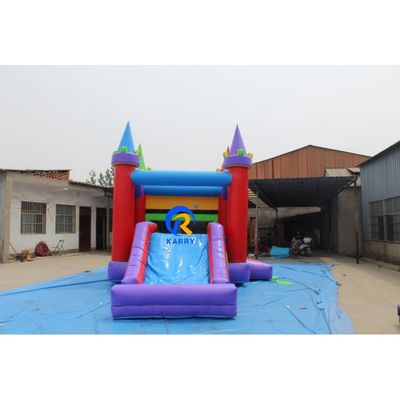Los kits de reparación incluyen un castillo de salto inflable para adultos con tobogán de agua y salpicador