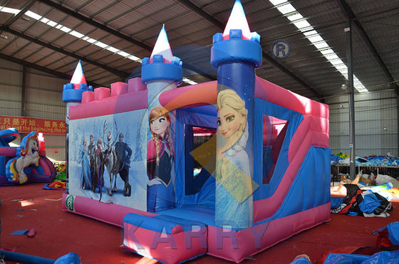 Logotipo personalizado Acceptable Inflable Bouncy Moonwalk Castillo de salto para niños y adultos