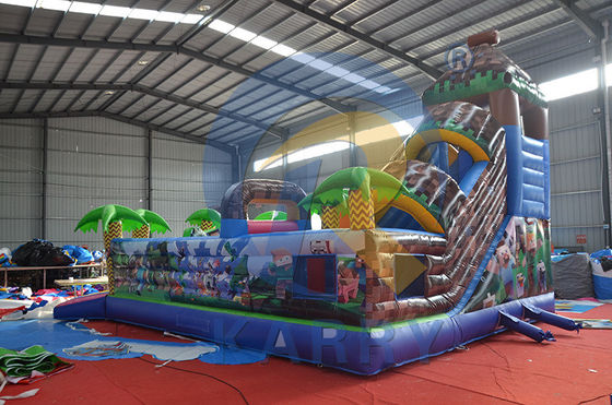 CE soplador y accesorios de reparación incluidos Juegos inflables de tope Casa de rebote para niños