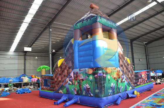 CE soplador y accesorios de reparación incluidos Juegos inflables de tope Casa de rebote para niños