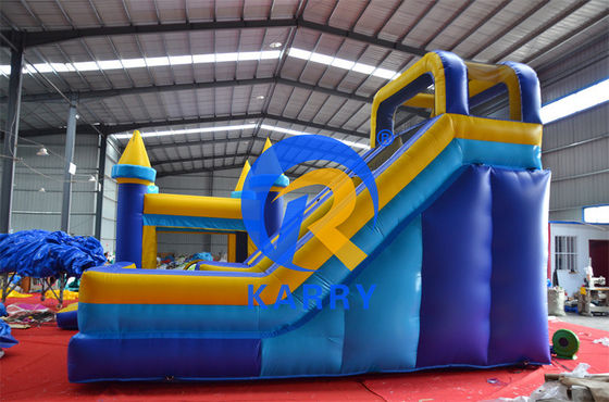 Commercial Inflatable Water Slide Mini Castillo Combo con kits de reparación y eventos de fiesta
