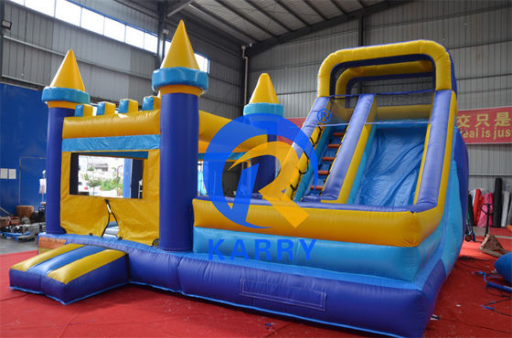 Commercial Inflatable Water Slide Mini Castillo Combo con kits de reparación y eventos de fiesta