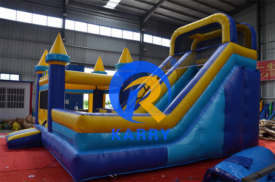 Commercial Inflatable Water Slide Mini Castillo Combo con kits de reparación y eventos de fiesta