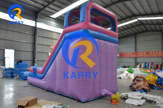 7x6x4.5m Castillo de salto inflable comercial al aire libre con tobogán y soplador incluido