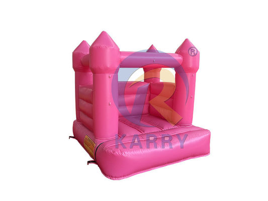 EN71/CE Certificado castillo de salto inflable comercial de color blanco con tobogán y piscina de bolas