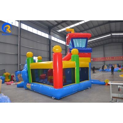 CH Party Jumpers Inflable Bounce House Bouncer con tobogán y piscina de bolas de tamaño personalizado