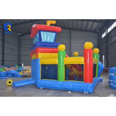 CH Party Jumpers Inflable Bounce House Bouncer con tobogán y piscina de bolas de tamaño personalizado