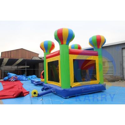 Combinación de toboganes de castillo inflable para la diversión de la fiesta Rango de edad 14 Años más Tarpaolin de PVC