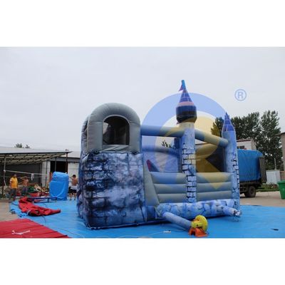 Kits de reparación de accesorios incluidos en Trend 3D Blue Dragon Castillo inflable con tobogán