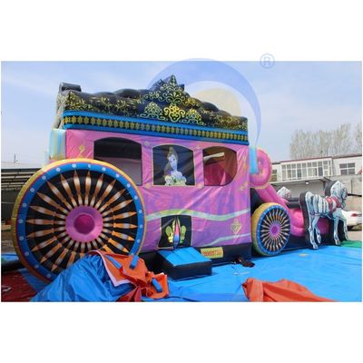 PORTABLE y duradero Inflable castillos de salto patio trasero Trampolines Salto de casa