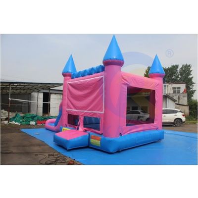 Carry amarillo PVC Inflable salpicador con tobogán Commercial Combinado Castillo Salto