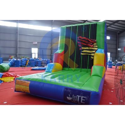 Pared de escalada adhesiva inflable de PVC para adultos para juegos deportivos interactivos