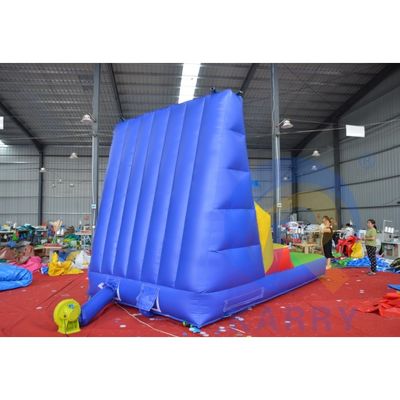 Pared de escalada adhesiva inflable de PVC para adultos para juegos deportivos interactivos