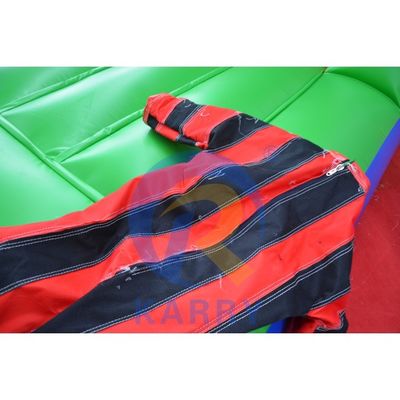 Pared de escalada adhesiva inflable de PVC para adultos para juegos deportivos interactivos