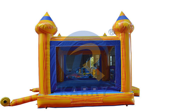 Casita de rebote infláble pequeño Castillo tobogán con soplador e inflables de rebote salto