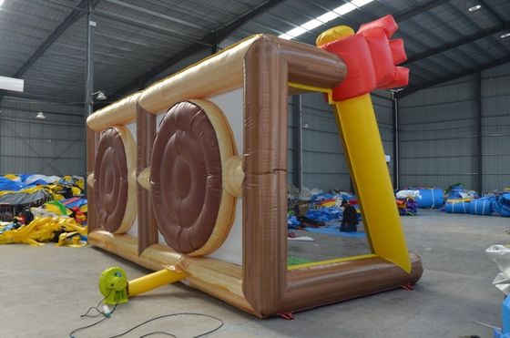 Entretenimiento al aire libre Deportes mecánicos Interactivo Juguete Inflable Galería de tiro